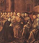 Order, Paintings - St Bonaventure Joins the Franciscan Order by Francisco de Herrera the Elder
